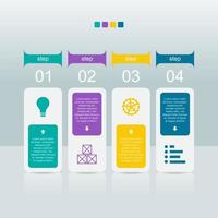 Bar Chart Diagram For Financial Analysis Illustration vector