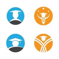 diseño de logotipo de educación vector