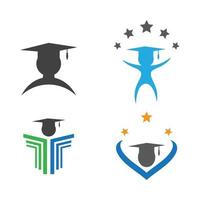 Education logo design vector