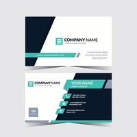 Creative template design business card vector