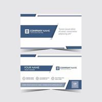 Modern design business card vector