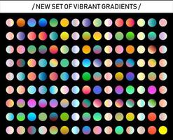 New gradient trend. Perfect colors for design. Vector. vector