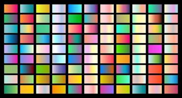 New gradient trend. Perfect colors for design. Vector.