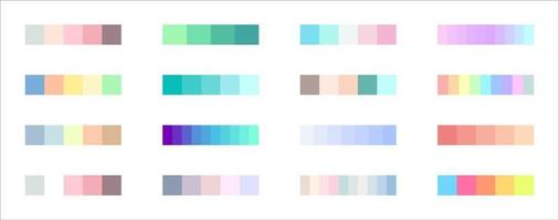 New gradient trend. Perfect colors for design. Vector. vector