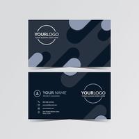 Creative and clean business card template vector