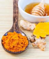 Turmeric and honey photo