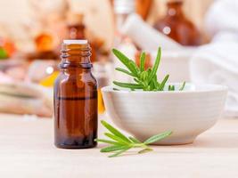 Rosemary aromatherapy oil photo
