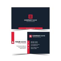 Template design business card vector