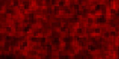 plantilla de vector rojo oscuro con rectángulos.