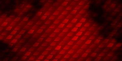 Dark Red vector layout with lines, rectangles.