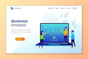 web banner background vector for data analysis, digital marketing, teamwork, business strategy and analysis.