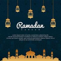 Ramadan Kareem Vector Background