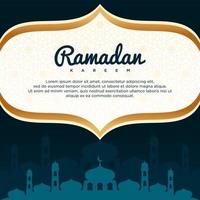 Ramadan Kareem Vector Background