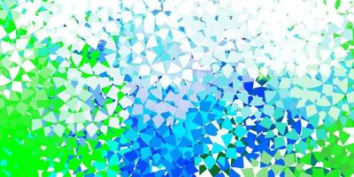 Light blue vector backdrop with lines, triangles.