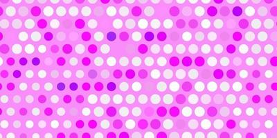 Light pink vector backdrop with dots.