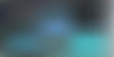 Dark blue, green vector gradient blur background.