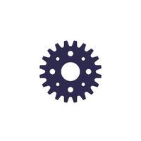 sprocket icon on white, vector.eps vector