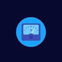 ammeter icon for web and apps.eps vector