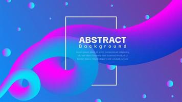 Abstract fluid gradient color background vector
