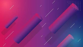 Abstract colorful geometrical background vector