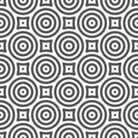 Abstract seamless circle shapes pattern. Abstract geometric pattern for various design purposes. vector
