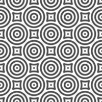 Abstract seamless circle shapes pattern. Abstract geometric pattern for various design purposes. vector