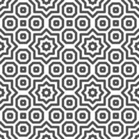 Abstract seamless octagonal arabic star shapes pattern. Abstract geometric pattern for various design purposes. vector