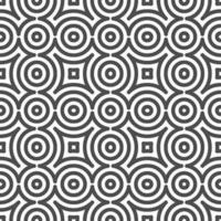 Abstract seamless curve  circle shapes pattern. Abstract geometric pattern for various design purposes. vector