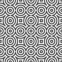 Abstract seamless curve  circle shapes pattern. Abstract geometric pattern for various design purposes. vector