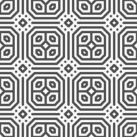 Abstract seamless octagonal hexagon shapes pattern. Abstract geometric pattern for various design purposes. vector