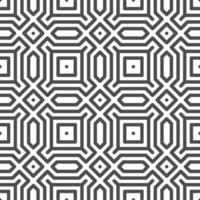 Abstract seamless octagon hexagon square shapes pattern. Abstract geometric pattern for various design purposes. vector