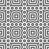 Abstract seamless curvy  circle shapes pattern. Abstract geometric pattern for various design purposes. vector