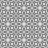 Abstract seamless cross dot square shapes pattern. Abstract geometric pattern for various design purposes. vector