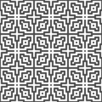 Abstract seamless cross dot square shapes pattern. Abstract geometric pattern for various design purposes. vector