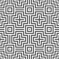Abstract seamless cross dot square shapes pattern. Abstract geometric pattern for various design purposes. vector
