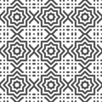 Abstract seamless dot arabic star shapes pattern. Abstract geometric pattern for various design purposes. vector