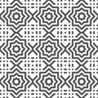 Abstract seamless dot arabic star shapes pattern. Abstract geometric pattern for various design purposes. vector