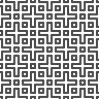 Abstract seamless cross square shapes pattern. Abstract geometric pattern for various design purposes. vector
