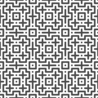Abstract seamless dot square cross shapes pattern. Abstract geometric pattern for various design purposes. vector