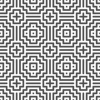 Abstract seamless cross dot square shapes pattern. Abstract geometric pattern for various design purposes. vector