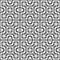 Abstract seamless dot square zigzag shapes pattern. Abstract geometric pattern for various design purposes. vector