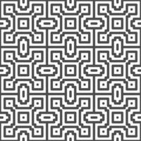 Abstract seamless dot square zigzag shapes pattern. Abstract geometric pattern for various design purposes. vector