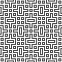 Abstract seamless square shapes pattern. Abstract geometric pattern for various design purposes. vector