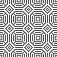 Abstract seamless octagon hexagon square shapes pattern. Abstract geometric pattern for various design purposes. vector