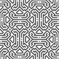 Abstract seamless dot pentagonal square shapes pattern. Abstract geometric pattern for various design purposes. vector