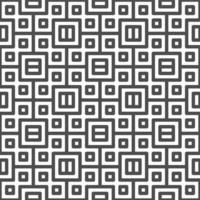 Abstract seamless centered square shapes pattern. Abstract geometric pattern for various design purposes. vector