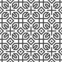 Abstract seamless hexagonal cross square shapes pattern. Abstract geometric pattern for various design purposes. vector