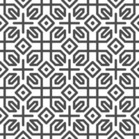 Abstract seamless hexagonal cross square shapes pattern. Abstract geometric pattern for various design purposes. vector