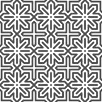 Abstract seamless hexagonal dot arabic star shapes pattern. Abstract geometric pattern for various design purposes. vector
