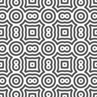 Abstract seamless curvy circle dot shapes pattern. Abstract geometric pattern for various design purposes. vector